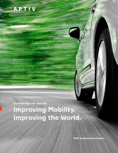 Vorschaubild Aptiv Nachhaltigkeitsbericht 2020