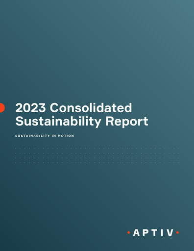 Vorschaubild Aptiv Nachhaltigkeitsbericht 2023