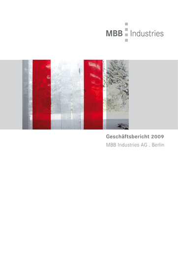 Vorschaubild MBB SE Jahresbericht 2009