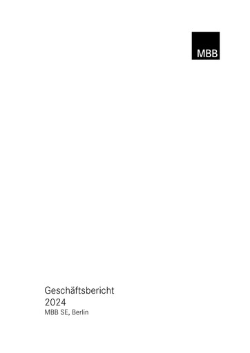 Thumbnail MBB SE Annual Report 2024
