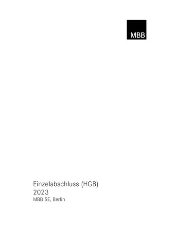 Vorschaubild MBB SE Finanzmitteilung 2023