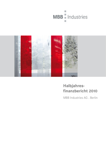 Vorschaubild MBB SE Halbjahresbericht 2010-h1