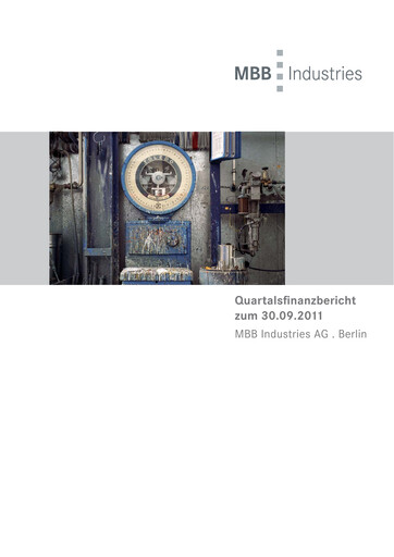 Thumbnail MBB SE Quarterly Report 2011-q3