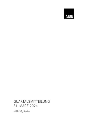 Thumbnail MBB SE Quarterly Report 2024-q1