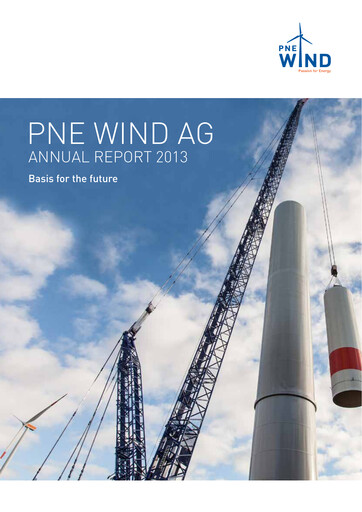 Thumbnail PNE AG Annual Report 2013