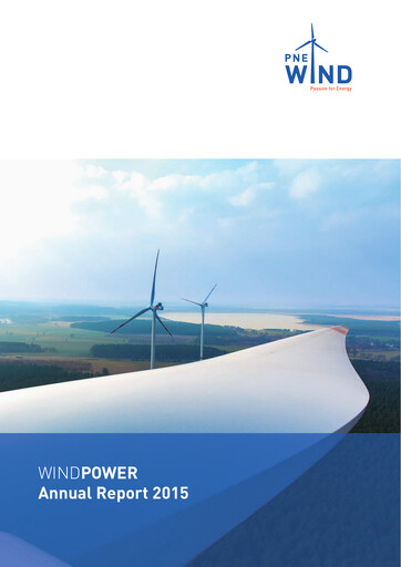 Thumbnail PNE AG Annual Report 2015