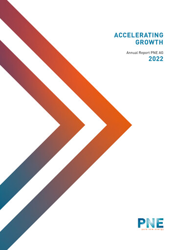 Thumbnail PNE AG Annual Report 2022