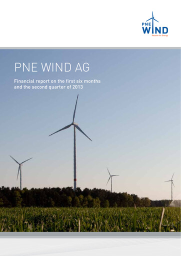 Thumbnail PNE AG Half-year Report 2013-h1