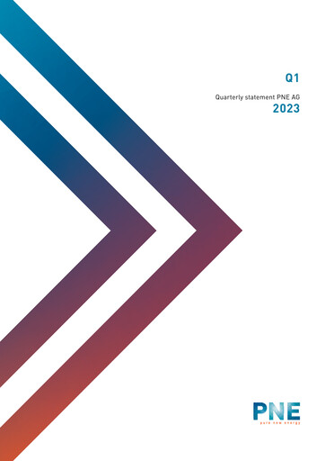Thumbnail PNE AG Quarterly Report 2023-q1