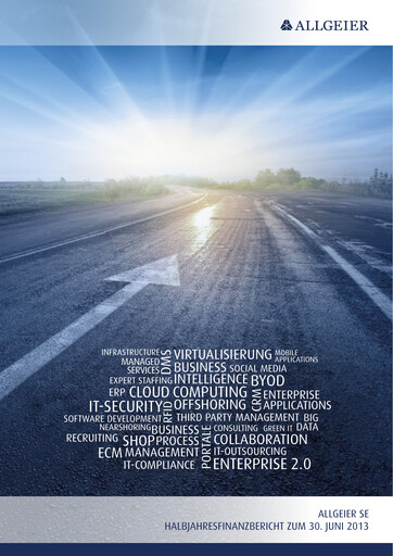 Thumbnail Allgeier Half-year Report 2013-h1