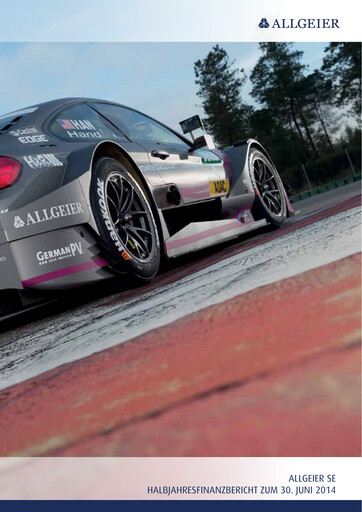 Thumbnail Allgeier Half-year Report 2014-h1