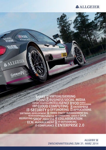 Thumbnail Allgeier Quarterly Report 2014-q1
