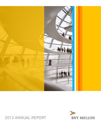 Thumbnail BNY Mellon (Bank of New York Mellon) Annual Report 2012