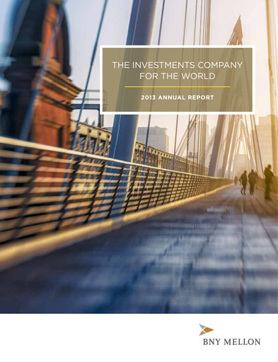 Thumbnail BNY Mellon (Bank of New York Mellon) Annual Report 2013