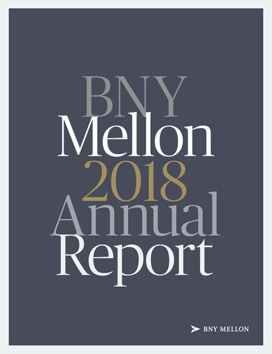 Thumbnail BNY Mellon (Bank of New York Mellon) Annual Report 2018