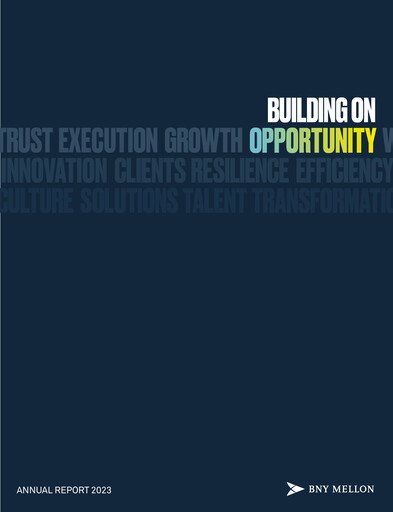 Thumbnail BNY Mellon (Bank of New York Mellon) Annual Report 2023