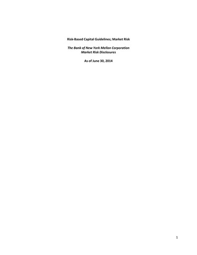 Thumbnail BNY Mellon (Bank of New York Mellon) Quarterly Report 2014-q2