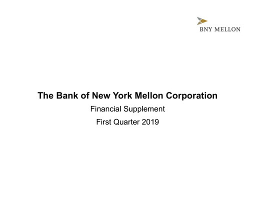 Thumbnail BNY Mellon (Bank of New York Mellon) Quarterly Report 2019-q1