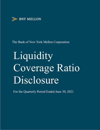 Thumbnail BNY Mellon (Bank of New York Mellon) Quarterly Report 2021-q2