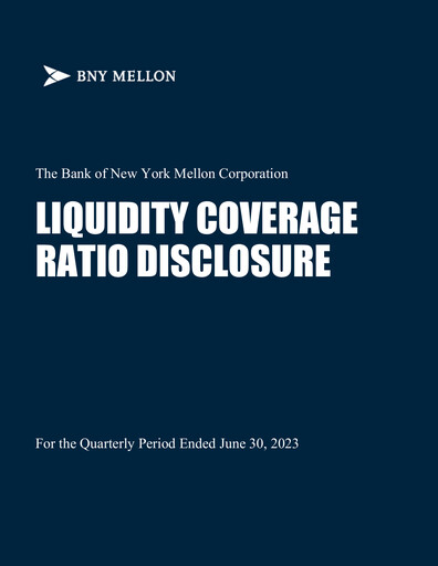 Thumbnail BNY Mellon (Bank of New York Mellon) Quarterly Report 2023-q2