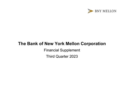 Thumbnail BNY Mellon (Bank of New York Mellon) Quarterly Report 2023-q3