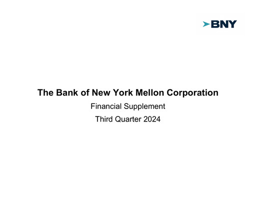 Thumbnail BNY Mellon (Bank of New York Mellon) Quarterly Report 2024-q3