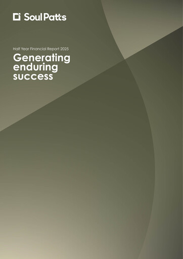 Thumbnail Washington H. Soul Pattinson and Company (Soul Patts)  Half-year Report 2025-h1