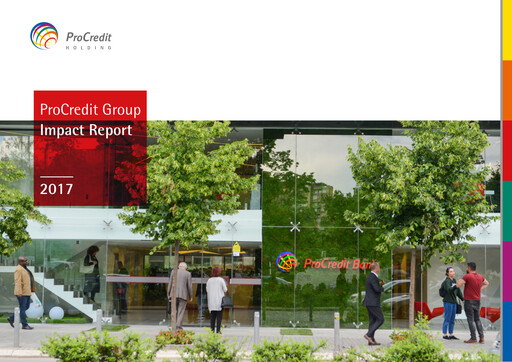 Miniature ProCredit Rapport ESG 2017