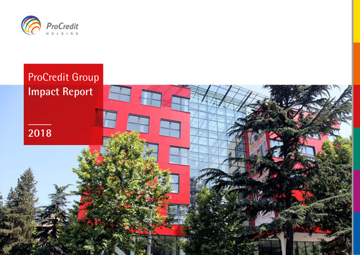 Miniature ProCredit Rapport ESG 2018