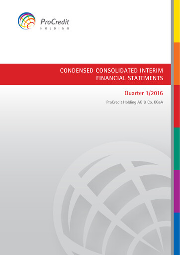 Thumbnail ProCredit Quarterly Report 2016-q1