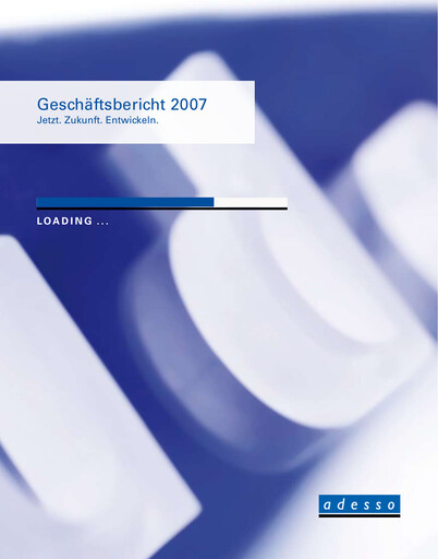 Thumbnail adesso SE Annual Report 2007