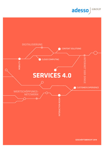 Thumbnail adesso SE Annual Report 2014