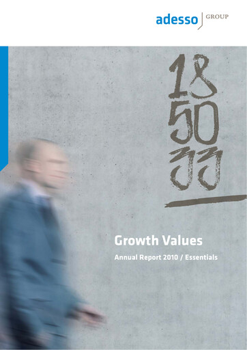 Thumbnail adesso SE Annual Report 2010
