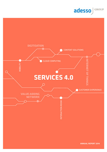 Thumbnail adesso SE Annual Report 2014