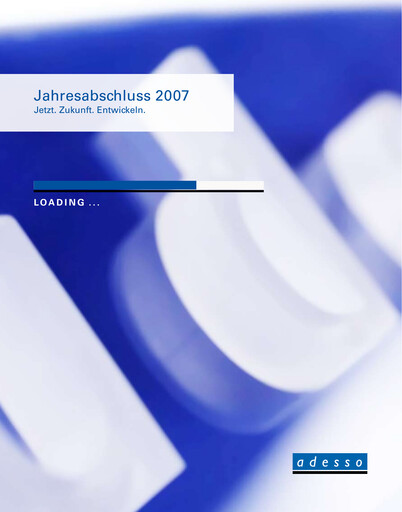 Thumbnail adesso SE Financial Statement 2007