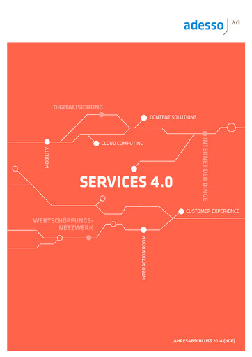 Thumbnail adesso SE Financial Statement 2014