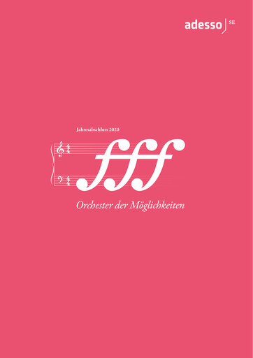 Thumbnail adesso SE Financial Statement 2020