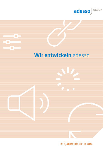 Vorschaubild adesso SE Halbjahresbericht 2014-h1