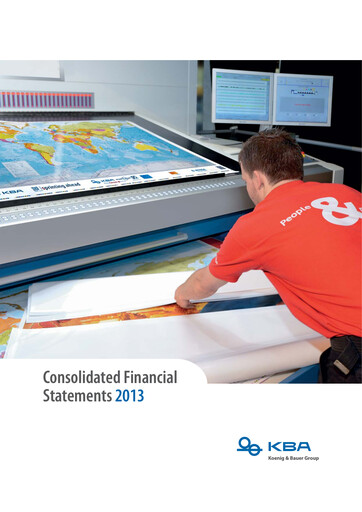 Vorschaubild Koenig & Bauer Jahresbericht 2013