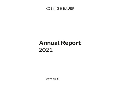 Vorschaubild Koenig & Bauer Jahresbericht 2021