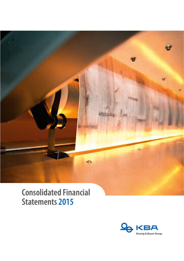 Vorschaubild Koenig & Bauer Finanzmitteilung 2015