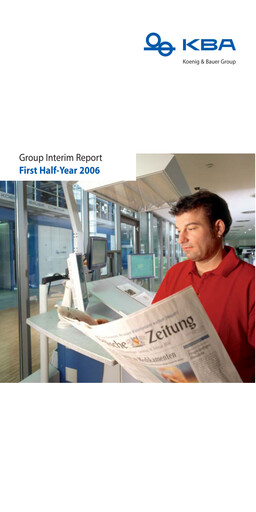 Thumbnail Koenig & Bauer Half-year Report 2006-h1