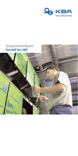 Thumbnail Koenig & Bauer Half-year Report 2007-h1