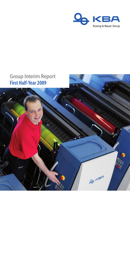 Thumbnail Koenig & Bauer Half-year Report 2009-h1