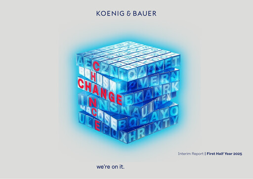Thumbnail Koenig & Bauer Half-year Report 2025-h1