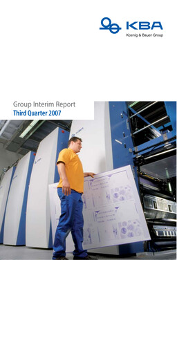 Thumbnail Koenig & Bauer Quarterly Report 2007-q3