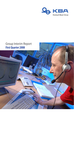 Thumbnail Koenig & Bauer Quarterly Report 2008-q1