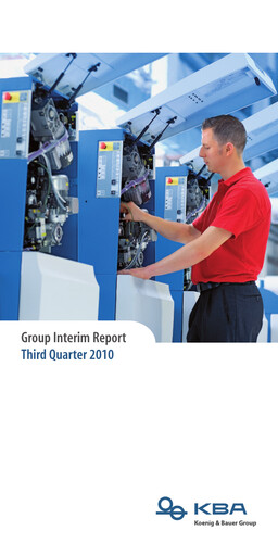 Thumbnail Koenig & Bauer Quarterly Report 2010-q3