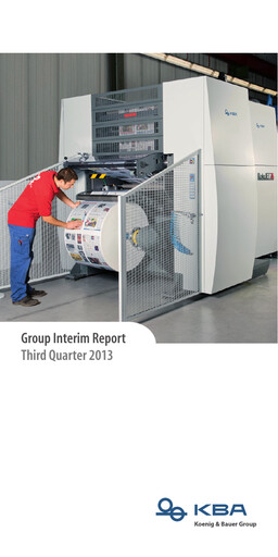 Thumbnail Koenig & Bauer Quarterly Report 2013-q3