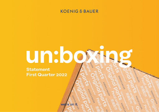 Thumbnail Koenig & Bauer Quarterly Report 2022-q1